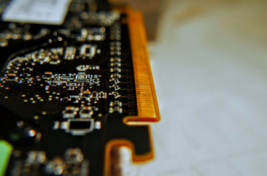 Close-up of PCIe Card
