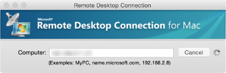 Remote Desktop Connection macOS