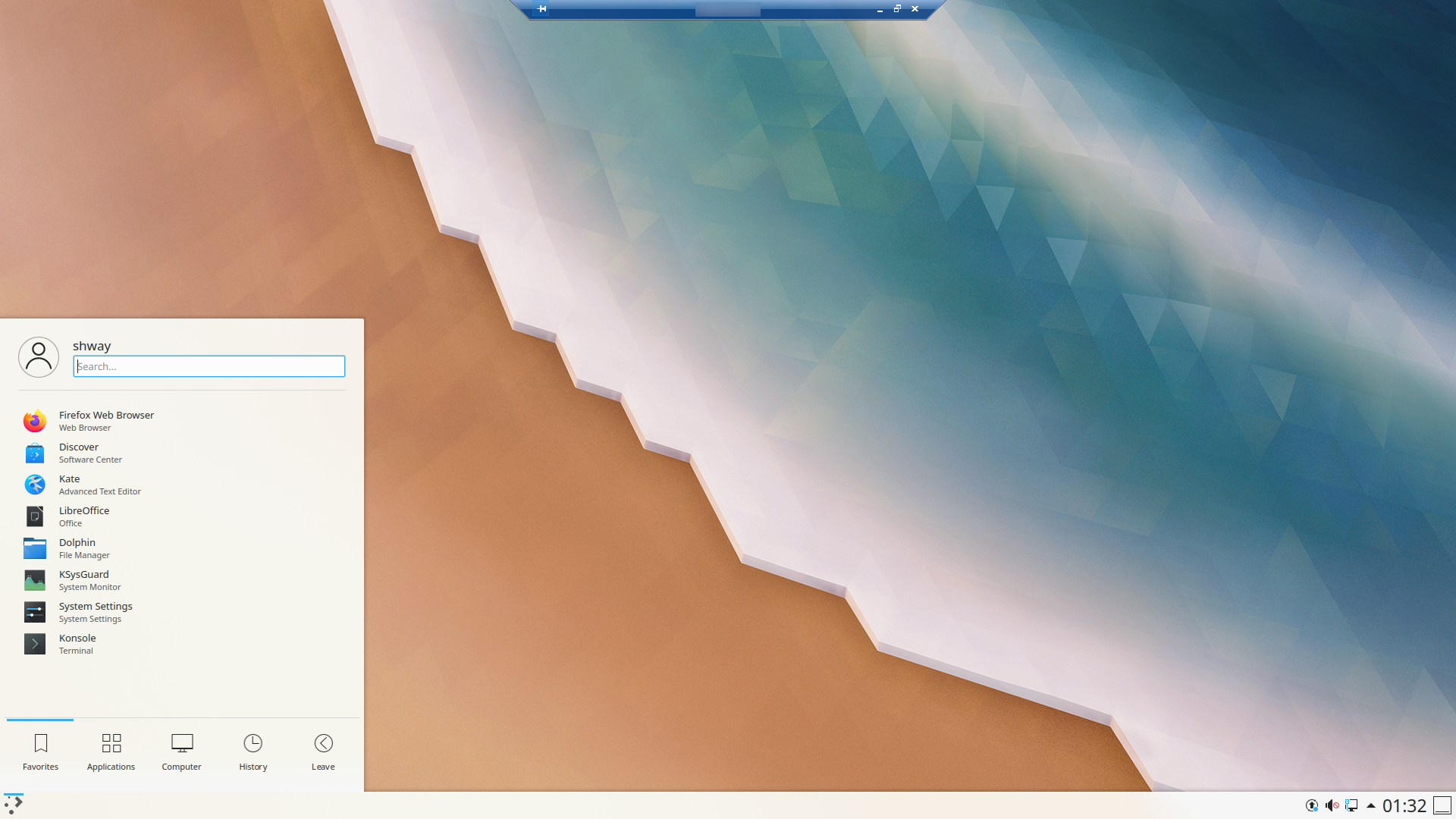 xRDP KDE Plasma
