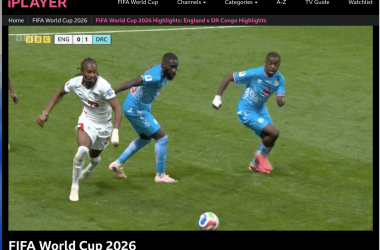 BBC iPlayer playing World Cup 2026 highlights through VPNBaron