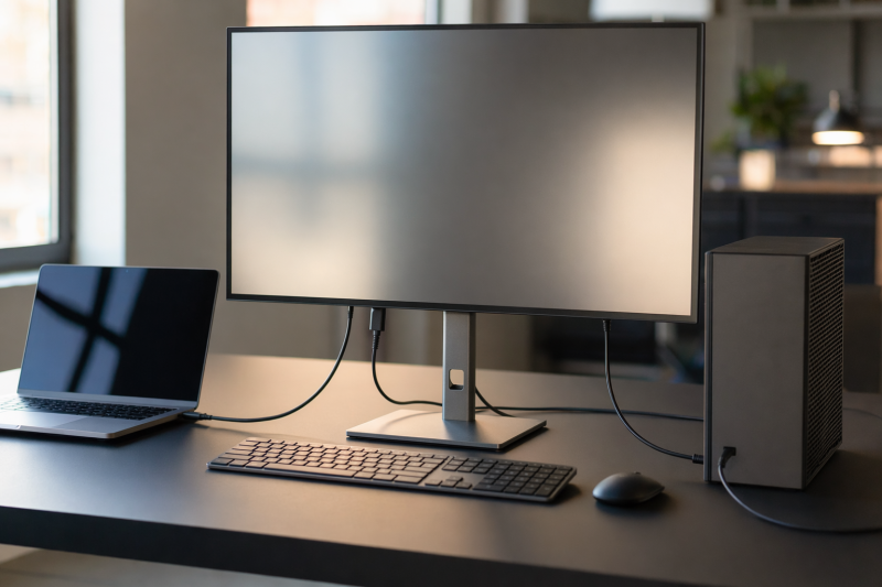 Best Monitors with Built-In KVM Switches for Two Computers