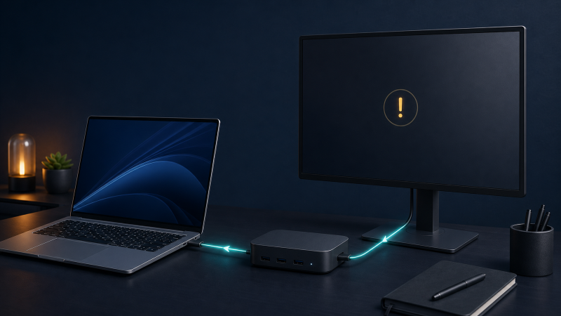 HP Dock Monitor Not Detected in Windows 11
