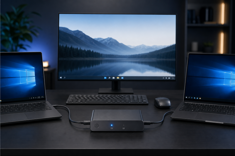Sabrent Thunderbolt 4 KVM Switch Review: Check Both Hosts Before You Buy