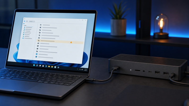 Thunderbolt Not Detected in Windows 11: A Safe Fix Checklist