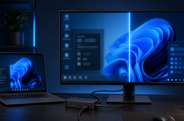 USB-C Dock Display Resolution Stuck Low in Windows 11
