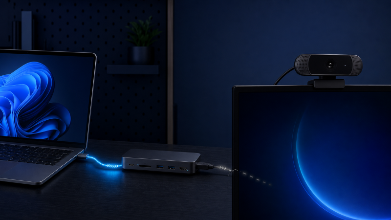 USB-C Dock Webcam Not Working in Windows 11