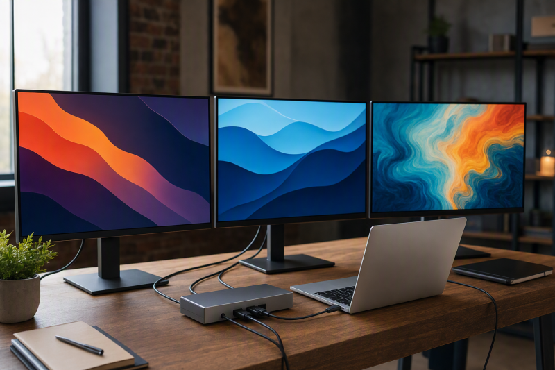 Best DisplayLink Docks for Three External Monitors on MacBook Pro in 2026