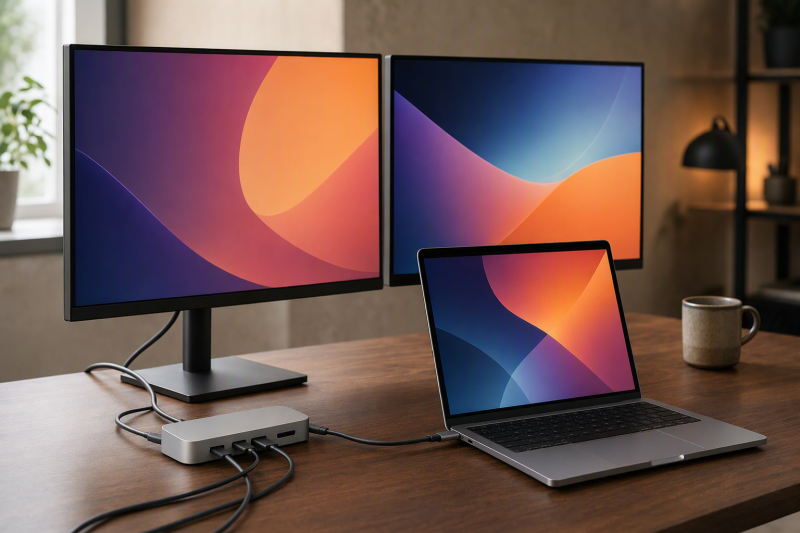 Best Docks for MacBook Pro With Dual External Monitors