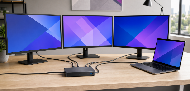 Best Thunderbolt 4 Docks for Triple-Monitor Windows Setups in 2026