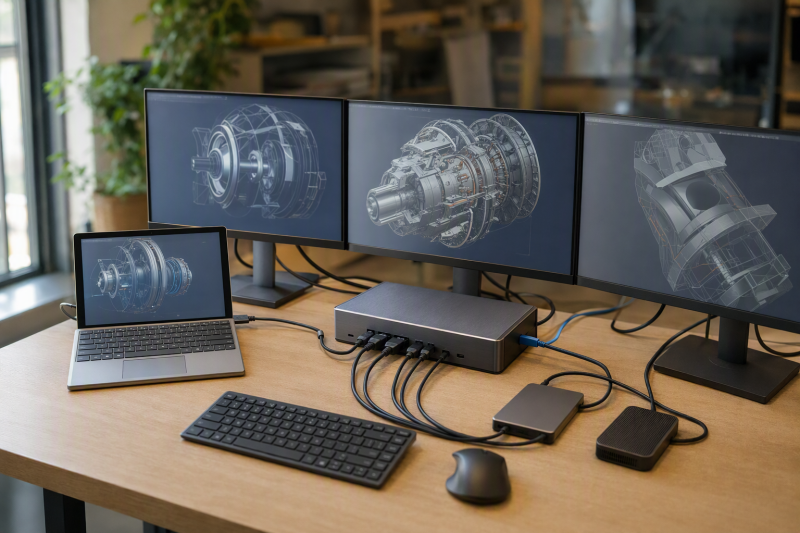 Best Thunderbolt 4 Docks for Windows Workstations