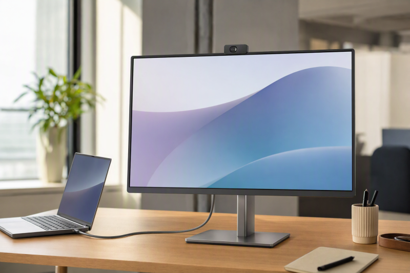 Best USB-C Monitors With Built-In Webcams