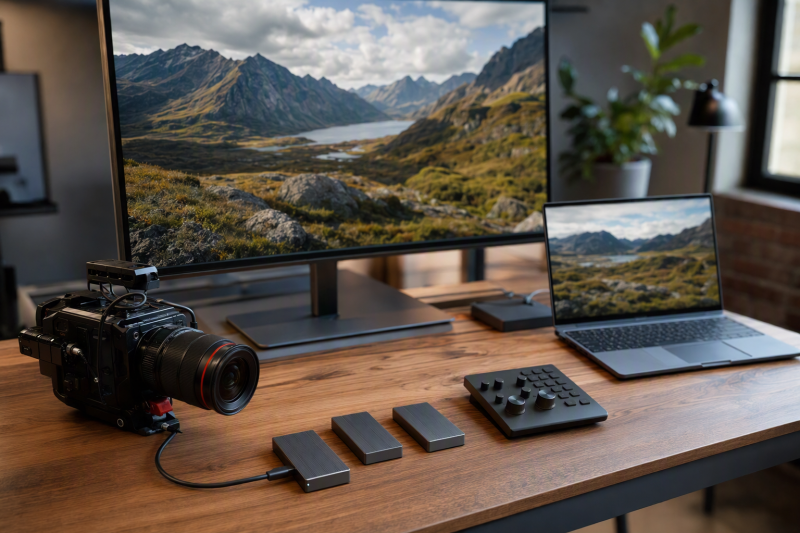 Best USB4 External SSDs for 8K Video