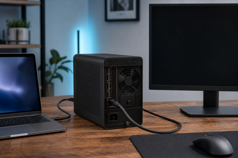 Thunderbolt eGPU Detected but External Monitor Has No Signal in Windows 11