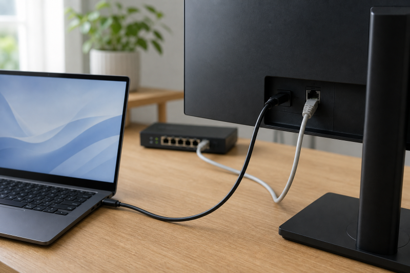 USB-C Monitor Ethernet Not Working in Windows 11