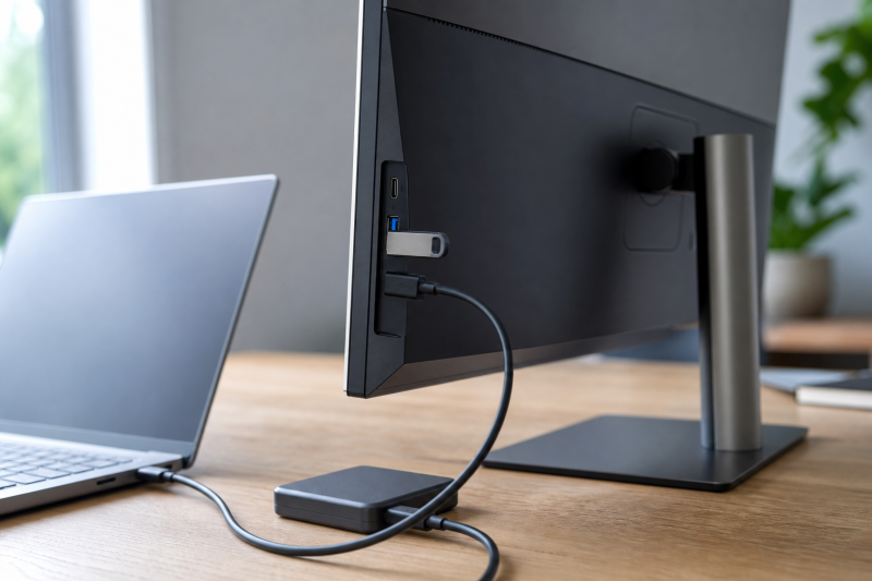 USB-C Monitor USB Ports Are Slow