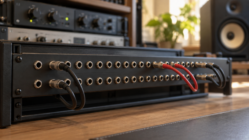 Best Balanced TRS Patchbays for a Hardware Processing Desk
