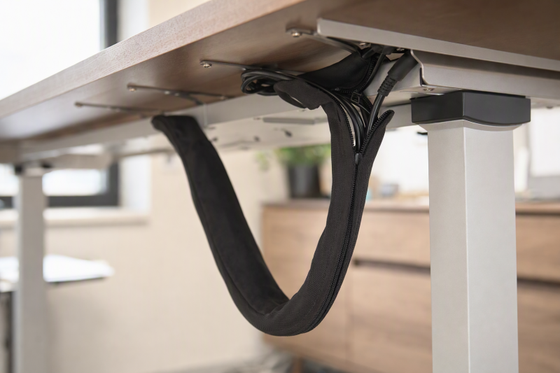 Best Cable Sleeves for Standing-Desk Wiring
