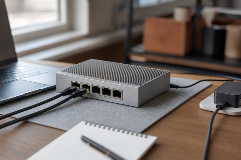 Best Compact Five-Port Gigabit Switches for Travel Workspaces