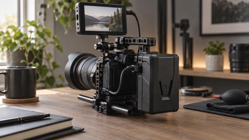 Best Compact V-Mount Batteries for a Mirrorless Camera Rig