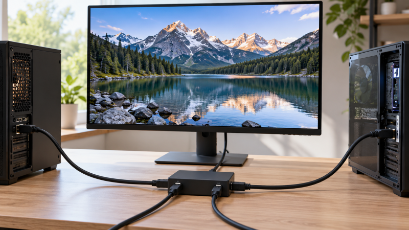 Best DisplayPort Switches for a Shared High-Refresh Monitor