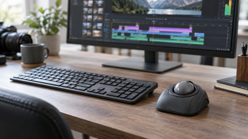 Best Finger-Operated Trackballs for a Stationary Editing Desk