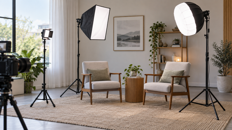 Best Lighting Stands for a Portable Interview Kit