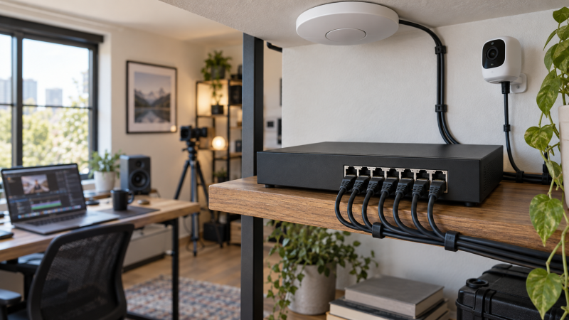 Best Managed PoE Switches for a Small Creator Studio