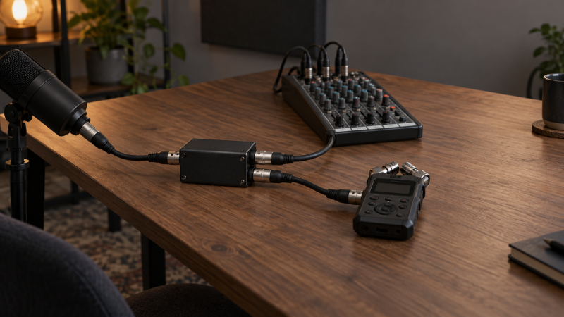 Best Microphone Splitters for Feeding a Recorder and Live Mixer