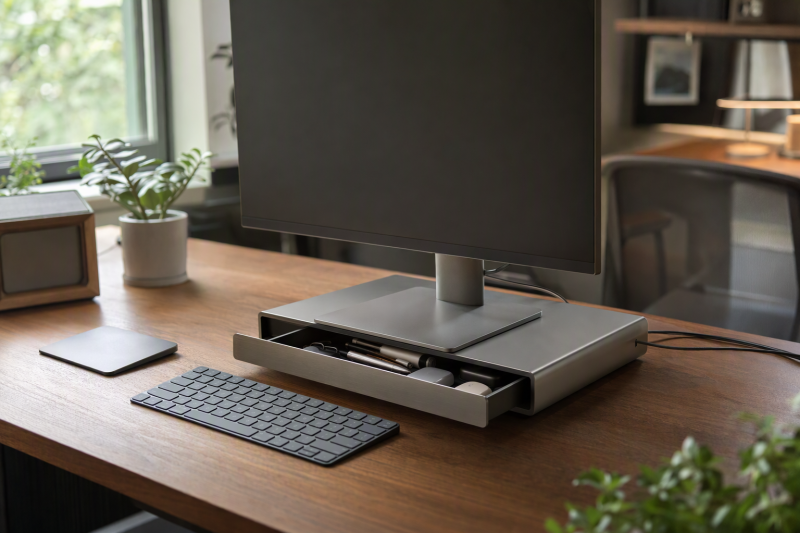 Best Monitor Risers With Drawers for Small Desks