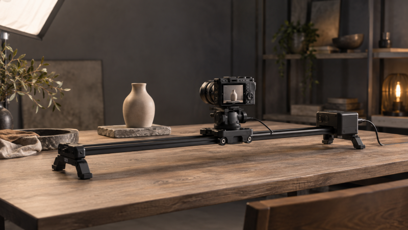Best Motorized Camera Sliders for Repeatable Product B-Roll