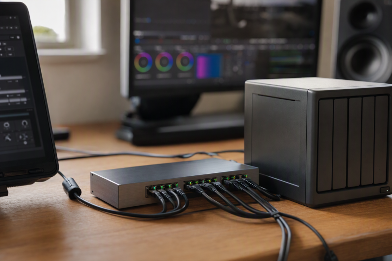 Best Network Switches With 10GbE Ports for Shared Editing Storage