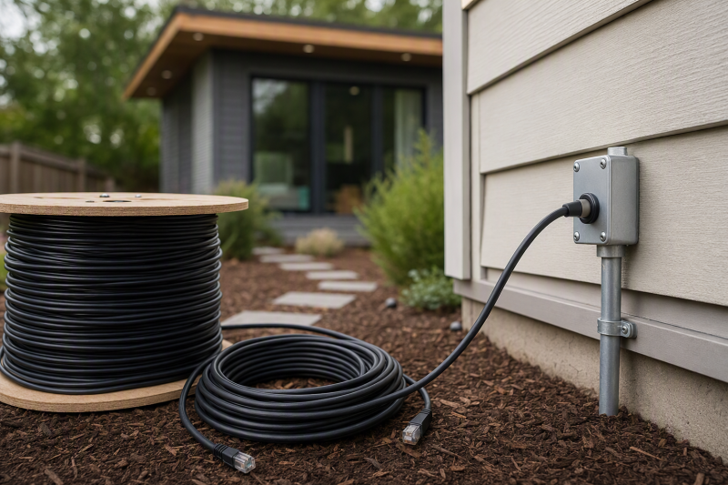Best Outdoor Ethernet Cables for a Detached Workspace