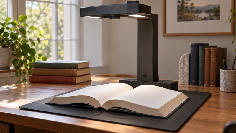 Best Overhead Book Scanners for Bound Reference Material