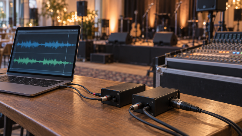 Best Stereo Direct Boxes for Laptop Playback into a PA