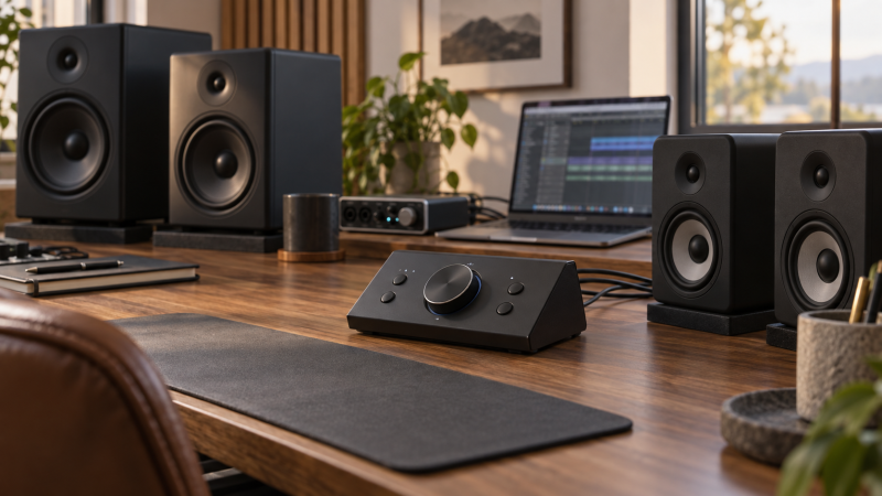 Best Studio Monitor Controllers for Switching Speaker Pairs