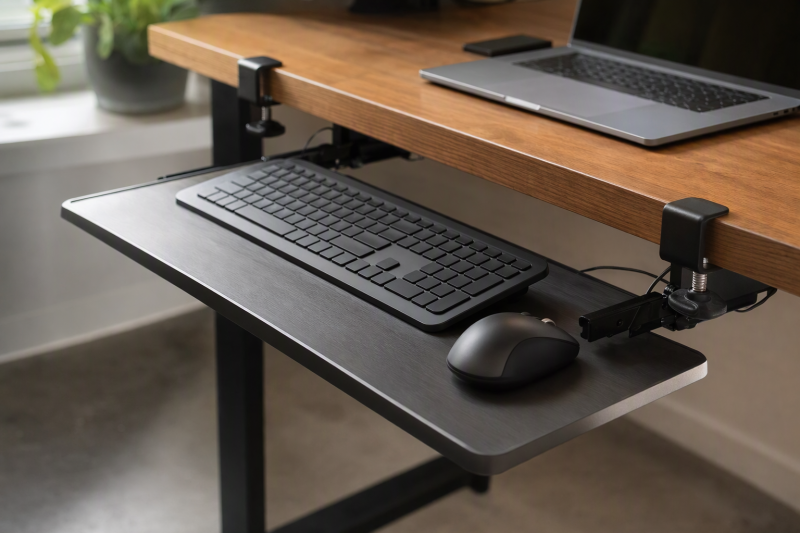Clamp-On Keyboard Trays: Best Picks for Desks Without Drilling