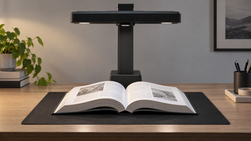 How to Check Book-Scanner Coverage, Curve Correction and OCR Before Buying