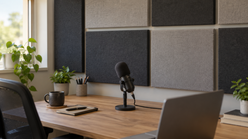 Acoustic Wall Panels for Desk Voice Recording: Our Picks