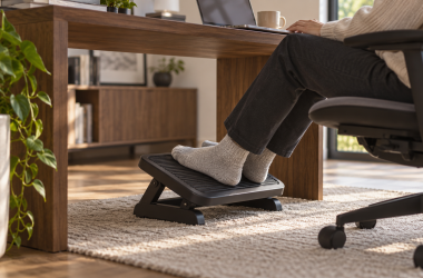 Adjustable Footrests for Seated Laptop Desks: Five Ways to Support Your Feet
