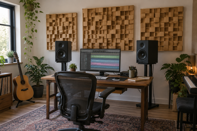 Best Acoustic Diffuser Panels for Home Recording Rooms
