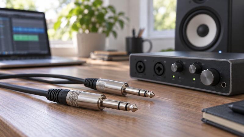 Best Balanced TRS Cables for Audio Interfaces and Monitors