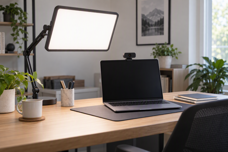 Best Edge-Lit LED Desk Panels for Professional Video