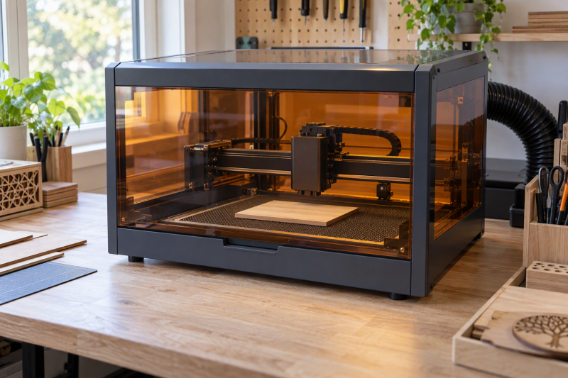 Best Fully Enclosed Diode Laser Cutters for Home Makerspaces
