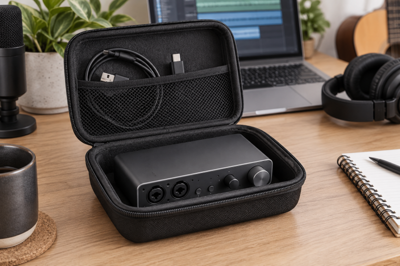 Best Hard Cases for Portable Audio Interfaces