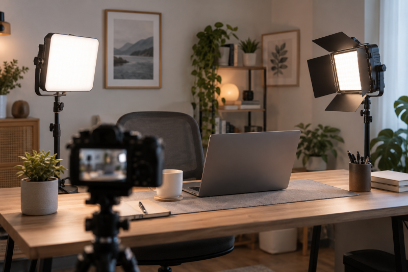 Best LED Video Light Panels for Small Creator Studios