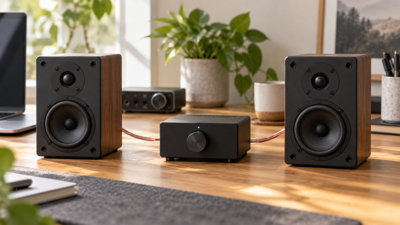 Best Mini Amplifiers for Passive Desk Speakers
