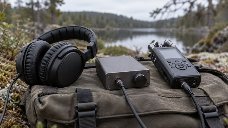 Best Portable Headphone Amplifiers for Field Recording