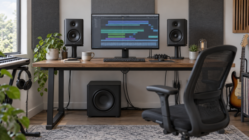 Best Powered Studio Subwoofers for Small Editing Rooms