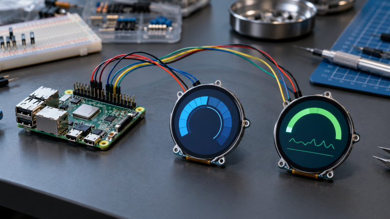 Best Round LCD Display Modules for SBC Projects
