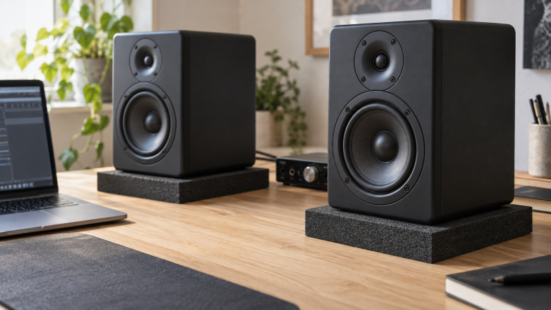 Best Studio Monitor Isolation Pads for Desk Speakers